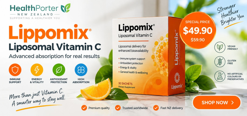 Lippomix Liposomal Vitamin C 30 Sachets | HealthPorter NZ