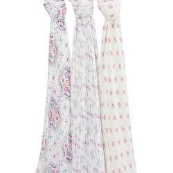 Aden + Anais Flower Child Silky Soft Swaddles Aden + Anais Flower Child Silky Soft Swaddles