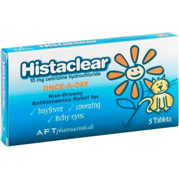 Histaclear Hayfever Relief 5 Tablets