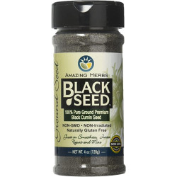 Amazing Herbs Black Cumin Seed Ground Seed 120g Amazing Herbs Black Cumin Seed Ground Seed 120g