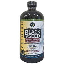 Amazing Herbs Black Seed Oil Premium 473ml Amazing Herbs Black Seed Oil Premium 473ml