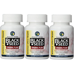 Amazing Herbs Black Seed Original Plain 100 Capsules Amazing Herbs Black Seed Original Plain 100 Capsules