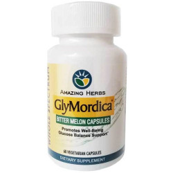 Amazing Herbs Glymordica Bitter Melon 60 Capsules Amazing Herbs Glymordica Bitter Melon 60 Capsules