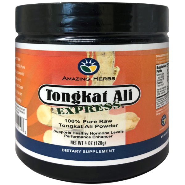 Amazing Herbs Tongkat Ali Express 100% Pure Raw Powder 120g