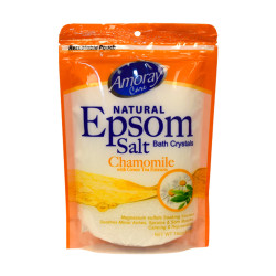 Amoray Care Chamomile with Green Tea Epsom Salt 454g Amoray Care Chamomile with Green Tea Epsom Salt 454g