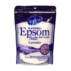 Amoray Care Lavender Epsom Salt 454g Amoray Care Lavender Epsom Salt 454g