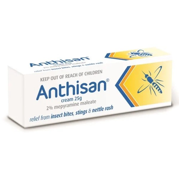 Anthisan Antihistamine Cream 25g