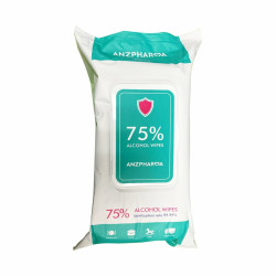 ANZ Pharma 75% Alcohol Wipes 60 Wipes ANZ Pharma 75% Alcohol Wipes 60 Wipes