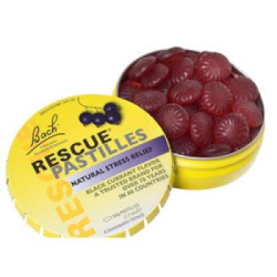 Bach Rescue Remedy Pastilles Blackcurrant Flavour 50g Bach Rescue Remedy Pastilles Blackcurrant Flavour 50g