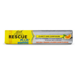 Bach Rescue Remedy Plus Lozenge Orange & Elderflower Flavour 10 Lozenges Bach Rescue Remedy Plus Lozenge Orange & Elderflower Flavour 10 Lozenges