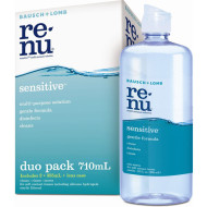 Bausch + Lomb Renu Sensitive Contact Lens Solution Duo Pack 710ml Bausch + Lomb Renu Sensitive Contact Lens Solution Duo Pack 710ml