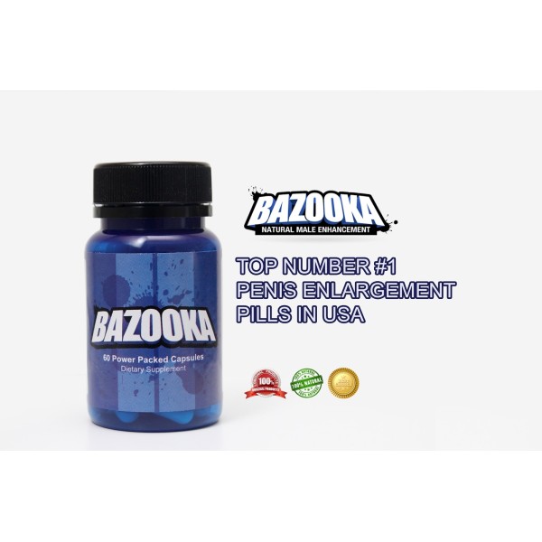 Bazooka Male Enhancement 60 Capsules