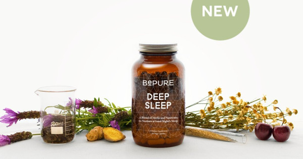 BePure Deep Sleep 180 Capsules - HealthPorter NZ