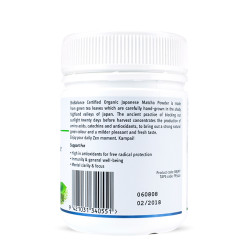Bio Balance Certified Organic Japanese Matcha Powder 100g Bio Balance Certified Organic Japanese Matcha Powder 100g