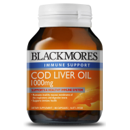 Blackmores Cod Liver Oil 1000mg 80 Capsules