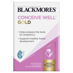 Blackmores Conceive Well GOLD 28 Capsules & 28 Tablets Blackmores Conceive Well GOLD 28 Capsules & 28 Tablets