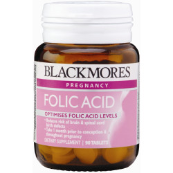 Blackmores Folic Acid 90 Tablets Blackmores Folic Acid 90 Tablets