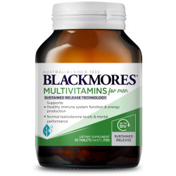 Blackmores Multivitamins for Men Sustained Release 90 Tablets Blackmores Multivitamins for Men Sustained Release 90 Tablets
