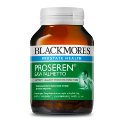 Blackmores Proseren Saw Palmetto 120 Capsules Blackmores Proseren Saw Palmetto 120 Capsules
