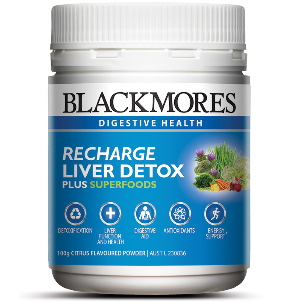 Blackmores Recharge Liver Detox 100g HealthPorter