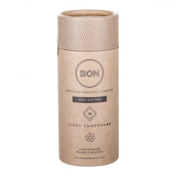 Bon Certified Organic Tampons 16s Light Bon Certified Organic Tampons 16s Light