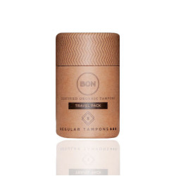 Bon Certified Organic Tampons 5s Travel Pack Bon Certified Organic Tampons 5s Travel Pack