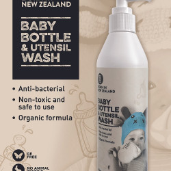 Baby Bottle and Utensil Wash Organic Pump Wash 250ml Baby Bottle and Utensil Wash Organic Pump Wash 250ml