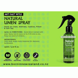 Natural Linen Spray Organic 150ml Natural Linen Spray Organic 150ml