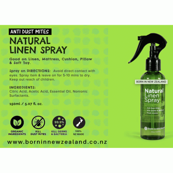 Natural Linen Spray Organic 150ml