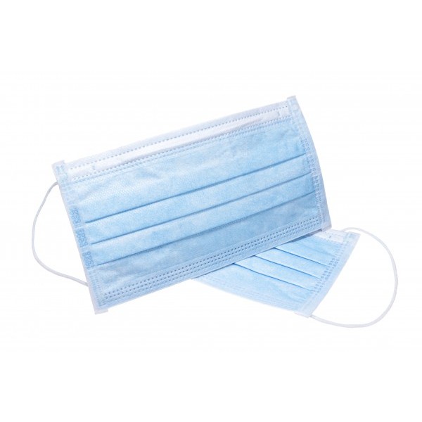 Breathe Free Disposable 3-ply Medical Surgical Face Mask 10s