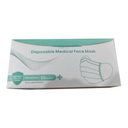 Breathe Free Disposable 3-ply Medical Surgical Face Mask 50s Breathe Free Disposable 3-ply Medical Surgical Face Mask 50s