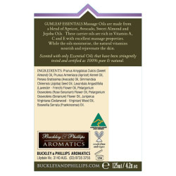 Buckley & Phillips Aromatics Relaxing Massage Oil 125ml Buckley & Phillips Aromatics Relaxing Massage Oil 125ml