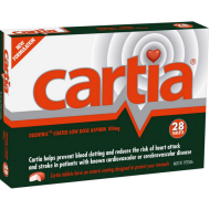 Cartia Aspirin 28 Tablets Cartia Aspirin 28 Tablets