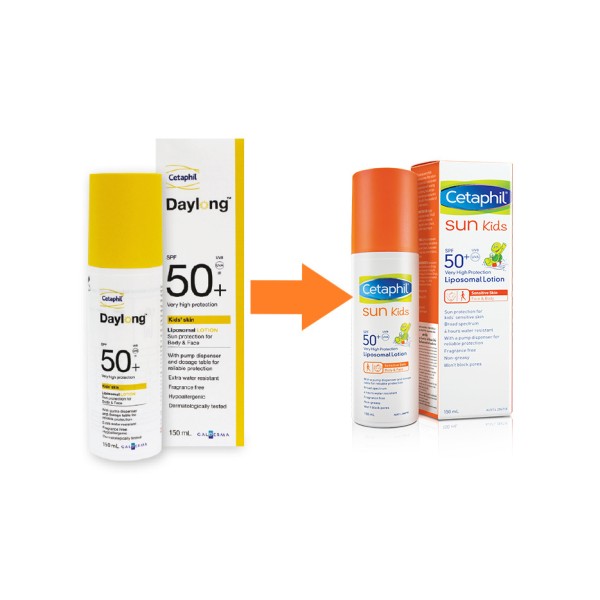 Cetaphil Sun Sunscreen SPF50+ Kids Liposomal Lotion 150ml
