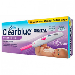 Clearblue Digital Ovulation Test 10 Tests Clearblue Digital Ovulation Test 10 Tests