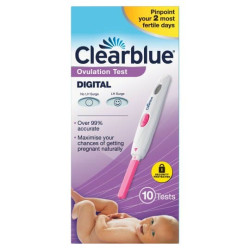 Clearblue Digital Ovulation Test 10 Tests Clearblue Digital Ovulation Test 10 Tests