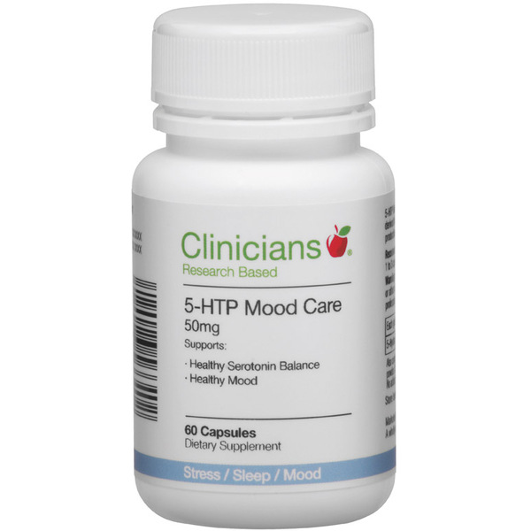 Clinicians 5 HTP Mood Care 60 Capsules