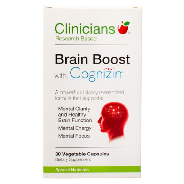 Clinicians Brain Boost With Cognizin 30 Capsules