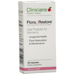 Clinicians Flora Restore 30 Capsules  Clinicians Flora Restore 30 Capsules