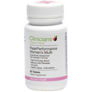 Clinicians Peak Performance Women's Multi 60 Tablets Clinicians Peak Performance Women's Multi 60 Tablets
