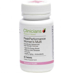 Clinicians Peak Performance Women's Multi 60 Tablets Clinicians Peak Performance Women's Multi 60 Tablets