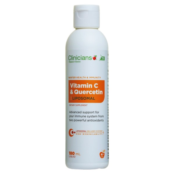 Clinicians Vitamin C & Quercetin Liposomal 180ml