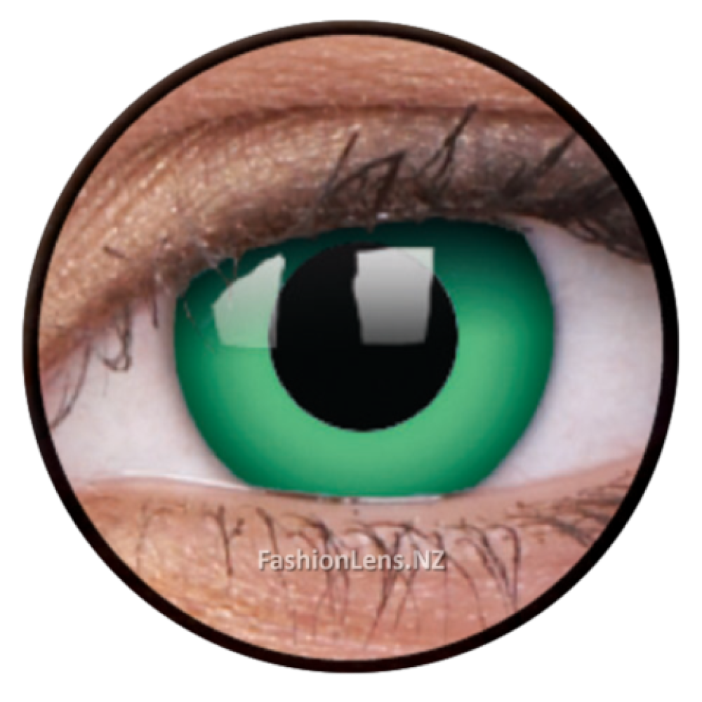 Crazy Lenses ColourVue Crazy Contact Lens Emerald Green