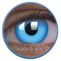 ColourVue Crazy Contact Lens Glow In Dark Blue Lens ColourVue Crazy Contact Lens Glow In Dark Blue Lens