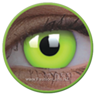 ColourVue Crazy Contact Lens Glow In Dark Green Lens ColourVue Crazy Contact Lens Glow In Dark Green Lens
