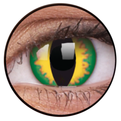 ColourVue Crazy Contact Lens Green Dragon ColourVue Crazy Contact Lens Green Dragon