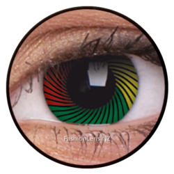ColourVue Crazy Contact Lens Rasta ColourVue Crazy Contact Lens Rasta