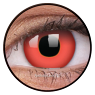 ColourVue Crazy Contact Lens Red Devil ColourVue Crazy Contact Lens Red Devil