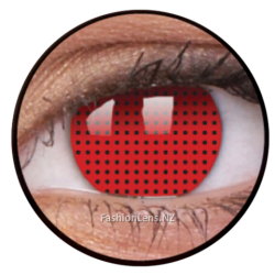 ColourVue Crazy Contact Lens Red Screen ColourVue Crazy Contact Lens Red Screen