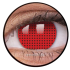 ColourVue Crazy Contact Lens Red Screen
